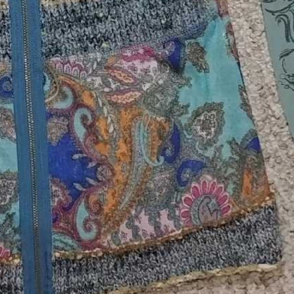 Lulu Paris mixed media jacket - Picture 7 of 8